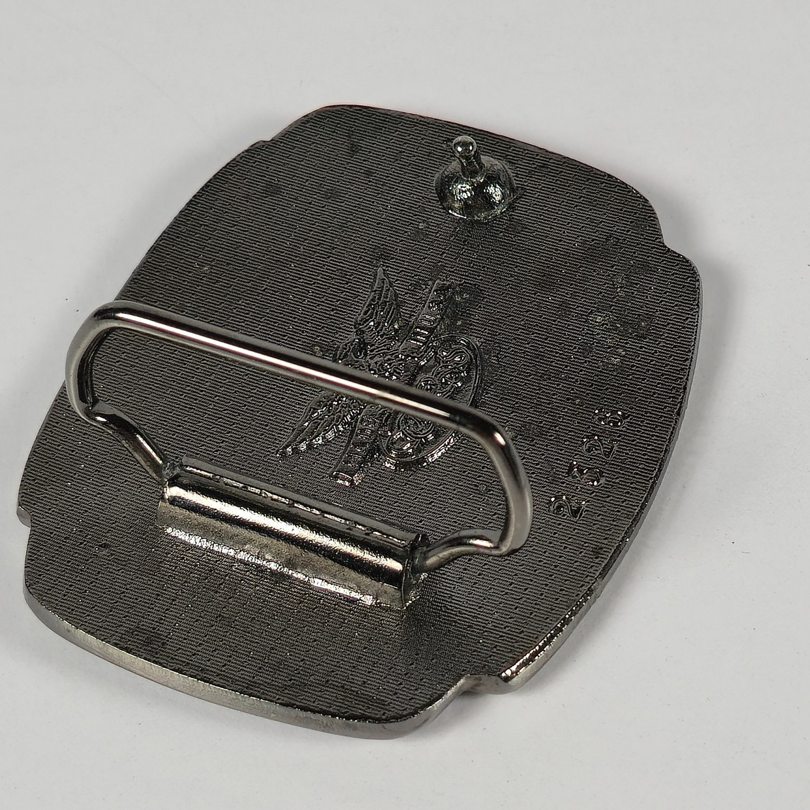 Vietnam Veteran Enamel « We served Our Time in Hell » Made in the USA Belt Buckle