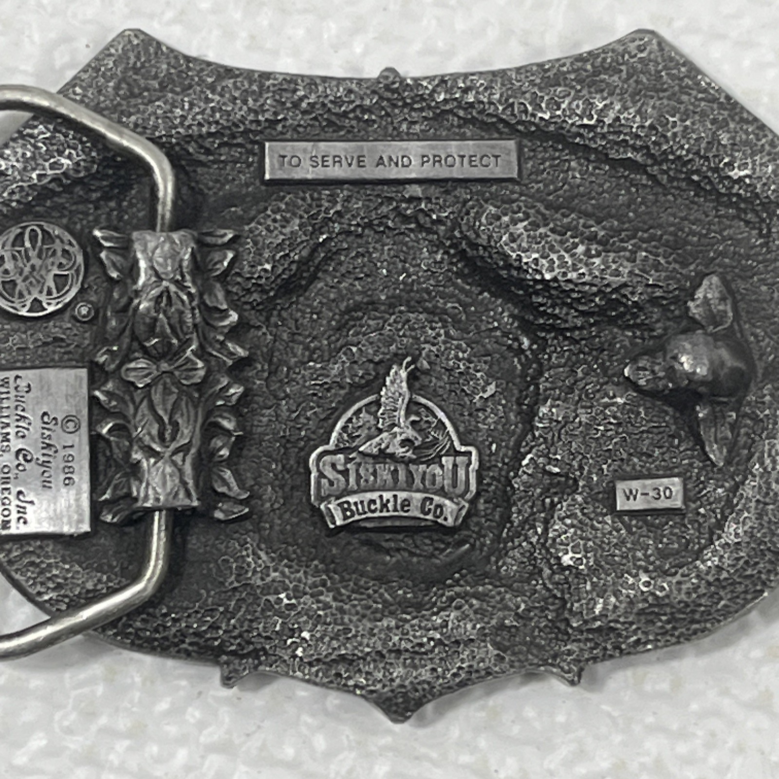 Vintage Belt Buckle Lot 6 Wells Fargo Budweiser Railroad Police Semi Truck