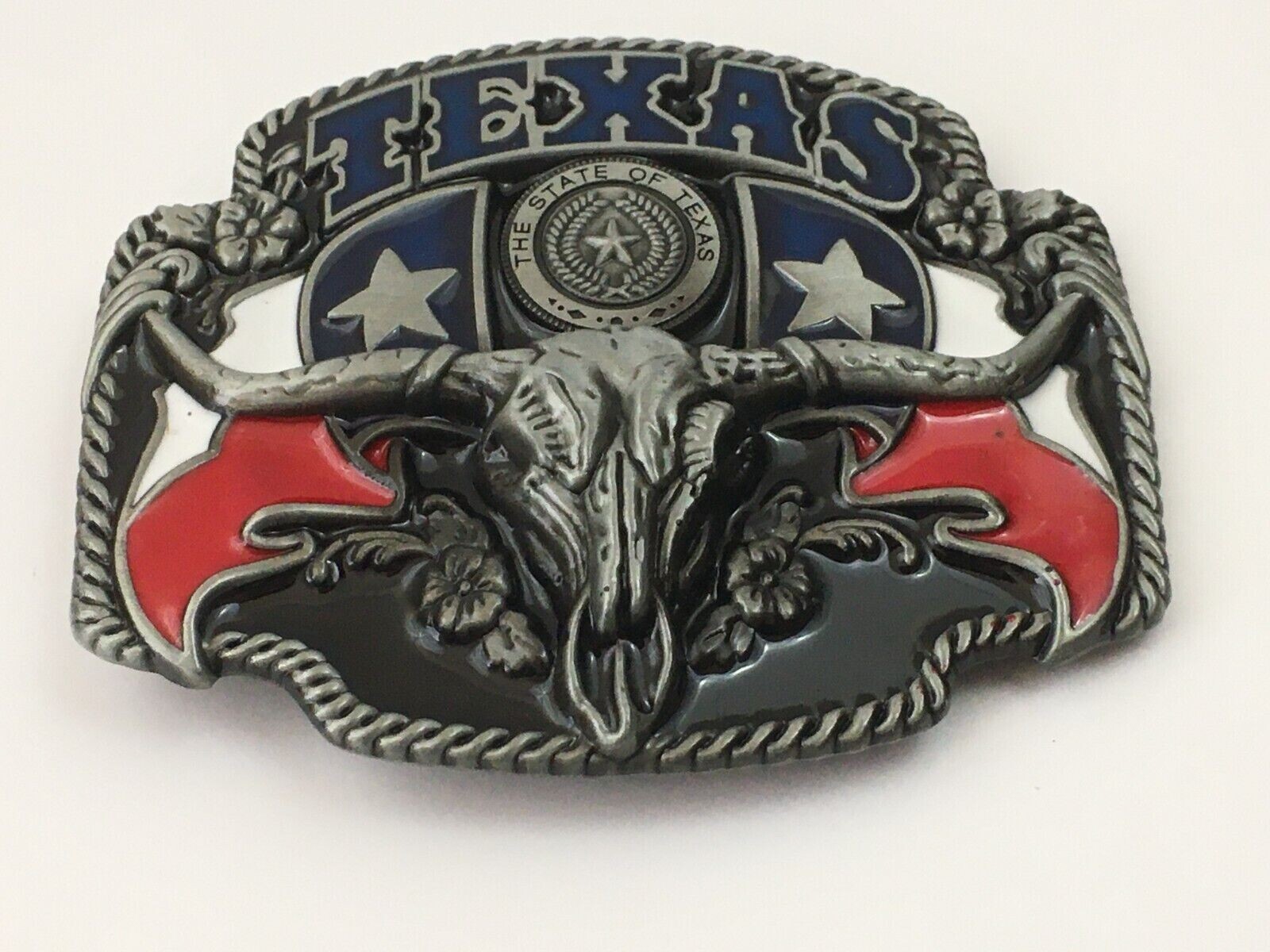 Texas Pride Belt Buckle Western Cowboy Mens Belt Buckles