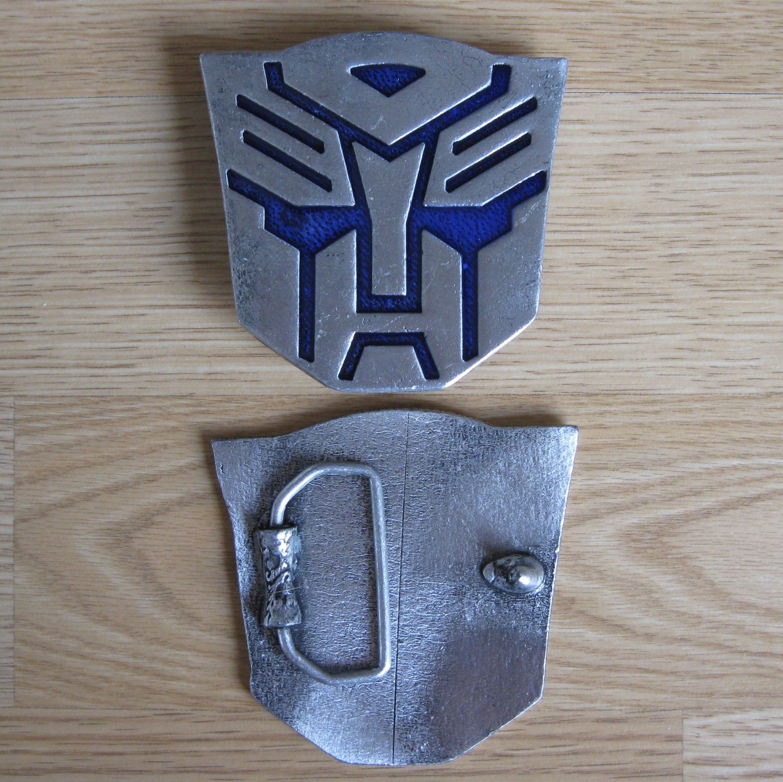 Transformers cartoon belt buckle (choice colors)