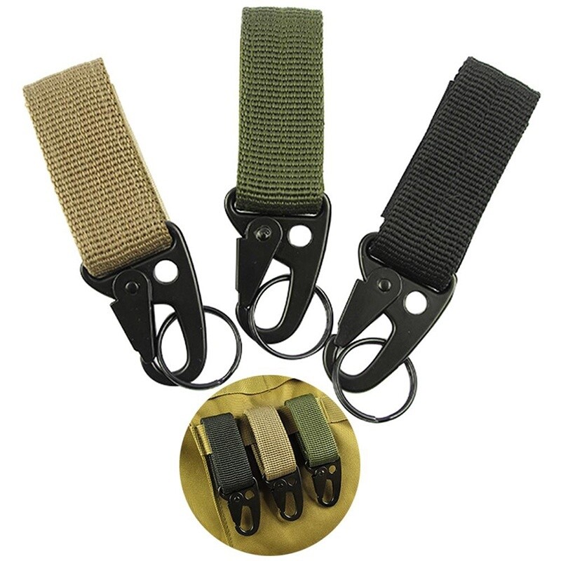 Outdoor Training Military Belt Buckles Hunting Lock Equipment Carabiner