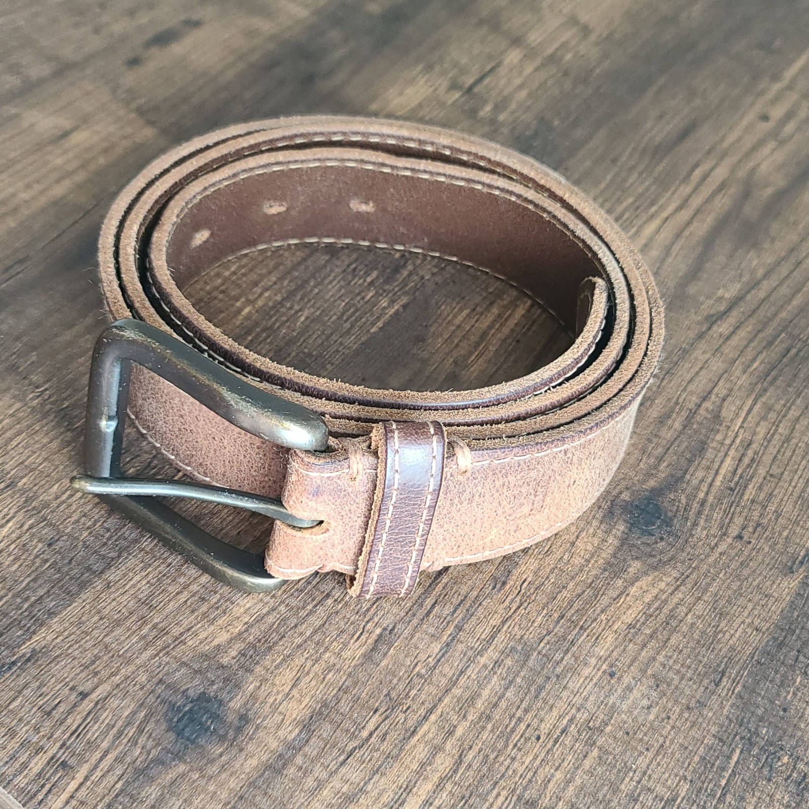 Levi Denizen belt L 36-40 light Brown Tan Distressed Adjustable