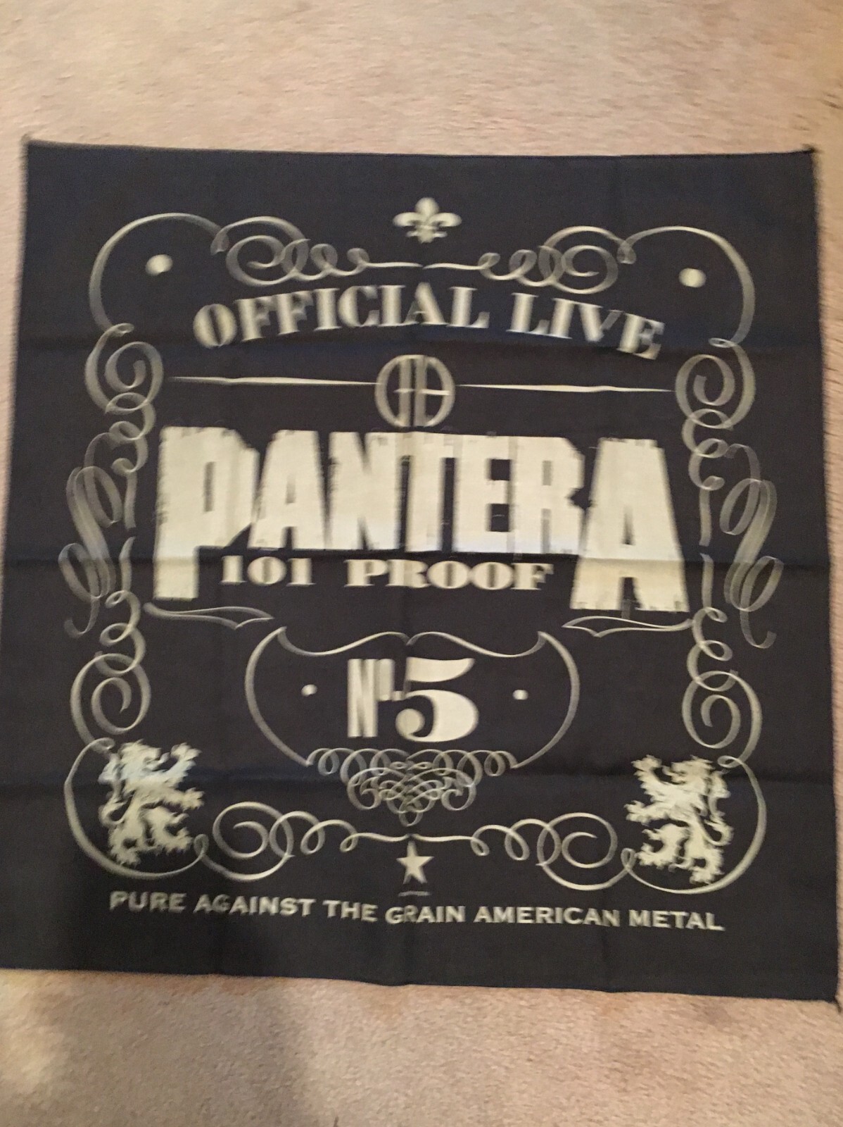 Pantera Belt Buckles Dimebag Darrell Jacket (signed) Flags, Buttons, Hat,