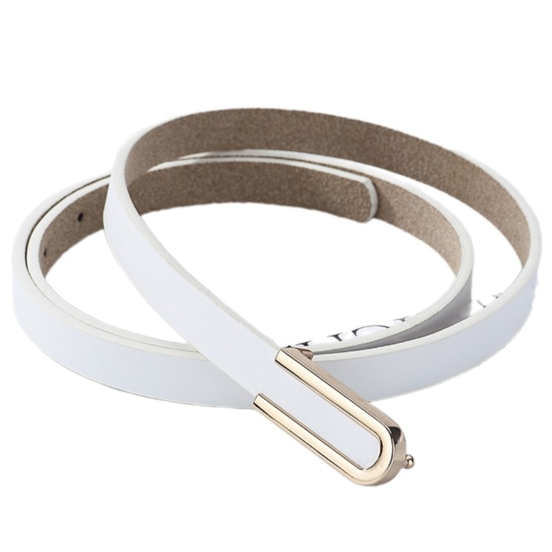 Versatile U Shape Metal Buckle Belt For Commuting And Social Event
