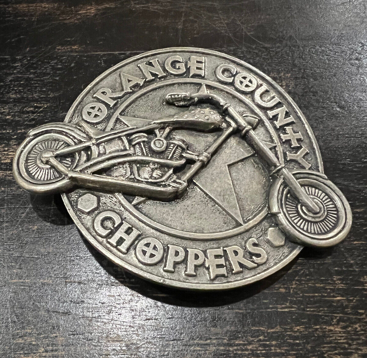 Orange County Choppers Belt Buckle – Vintage looking- Officially Lic- New