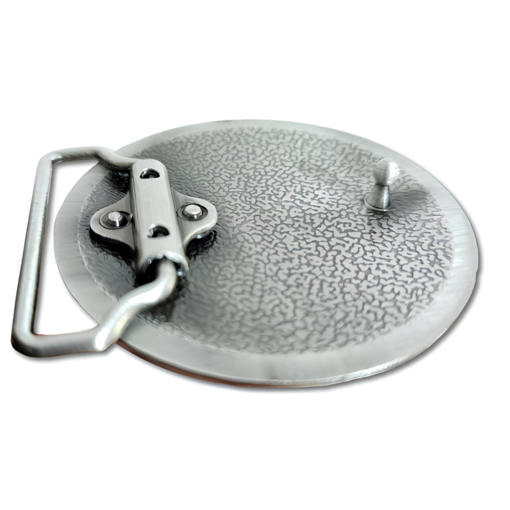 Belt Buckle Tree of Life World Tree 70mm Round Pewter 45mm Belt Yggdrasil Buckle