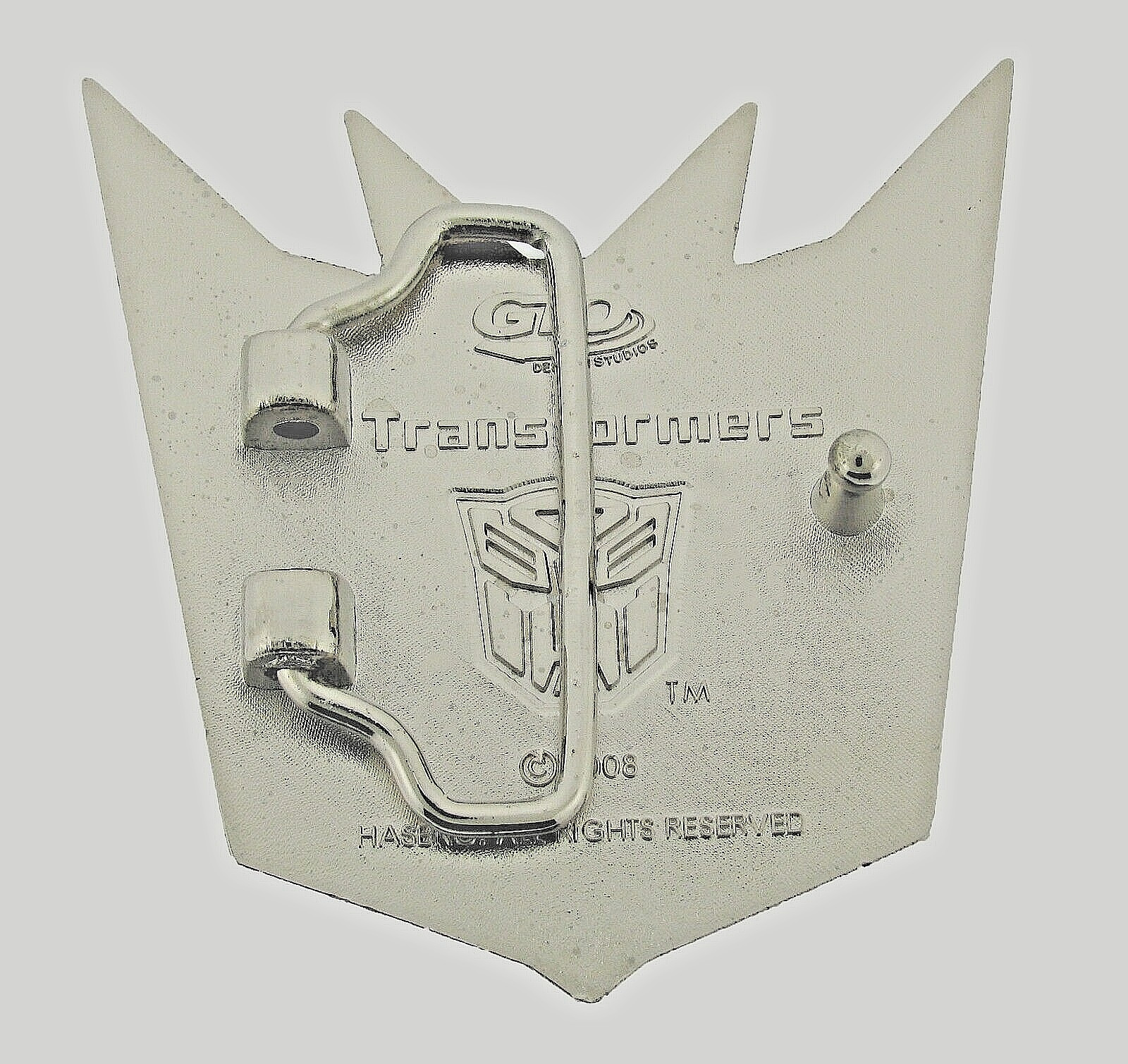Transformers Belt Buckle Blue Metal Hasbro Original Cosplay Halloween Men Women