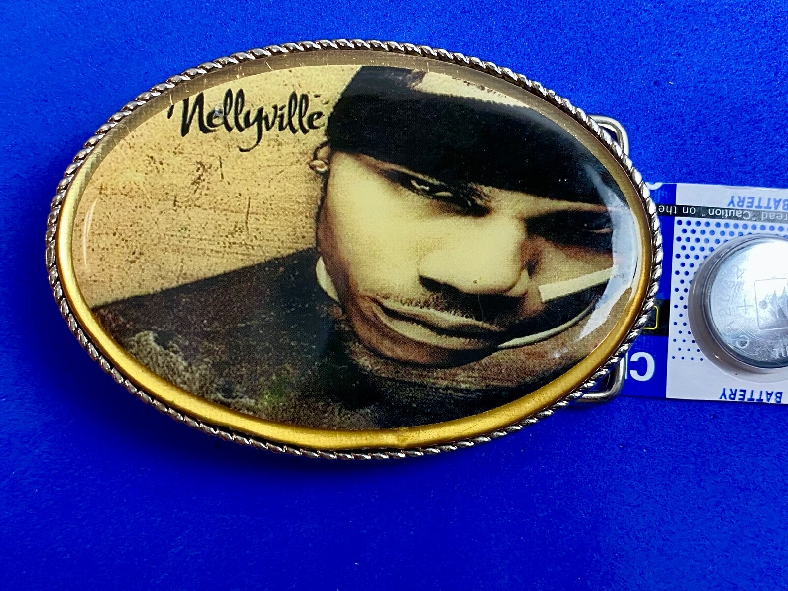 Nellyville Artist Nelly Music Belt Buckle Led Lights! R&B Rap W/ Fresh Battery