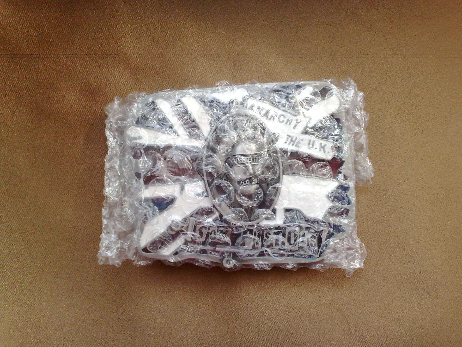 Sex Pistols, Anarchy in the U.K., belt buckle, buckle, removable clasp