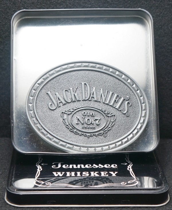 XD25152 *NOS* VINTAGE 2014 *JACK DANIEL&rsquo;S* TENESSEE WHISKEY ALCOHOL BELT BUCKLE