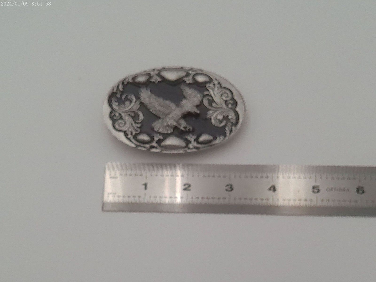 Arroyo Grande Buckle Eagle Belt Buckle