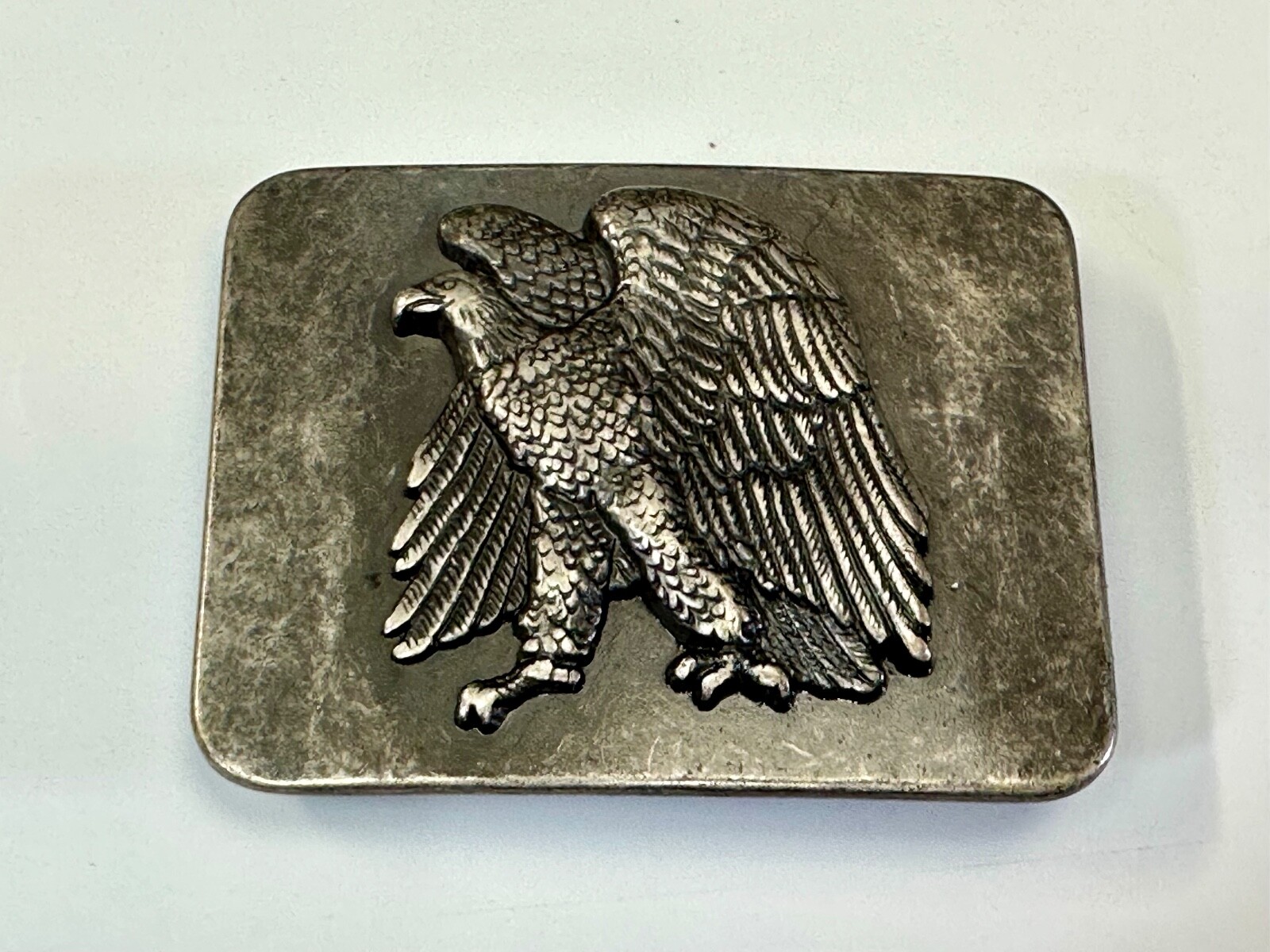 American Eagle Ready To Fight! Patriotic Usa Pride Belt Buckle