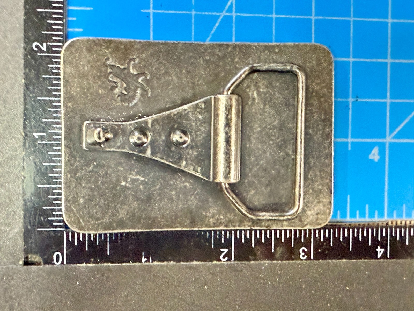 Hail to the Unknown Statement Novelty Vintage Rectangular Belt Buckle