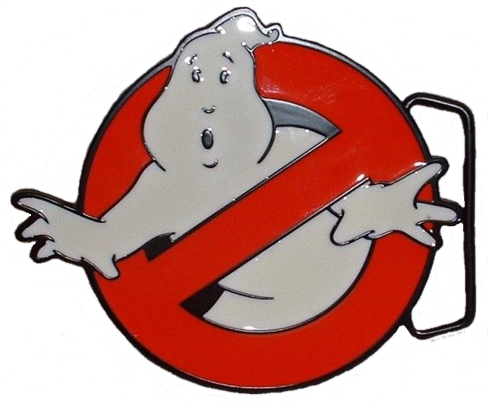 Ghostbusters Movie No Ghost BELT BUCKLE