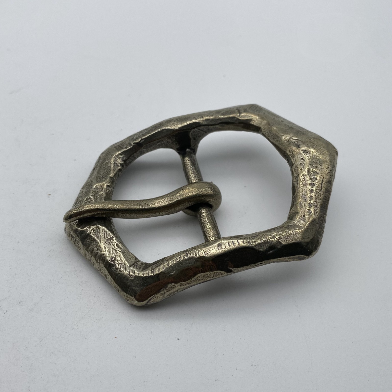 Antique Copper Casted Buckle,Retro Brass Plain Buckle