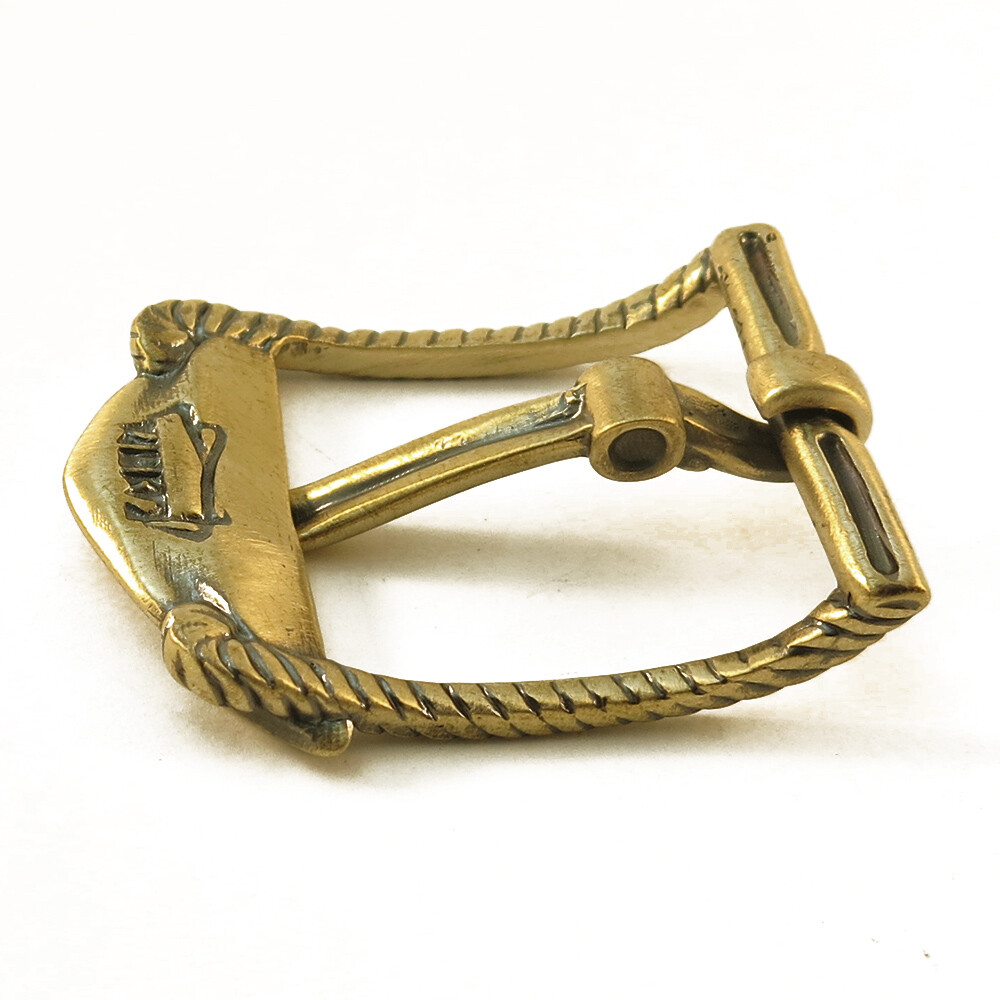 Brass belt buckle Anchor, Handmade pin type Buckle, Frame type buckle, Marine