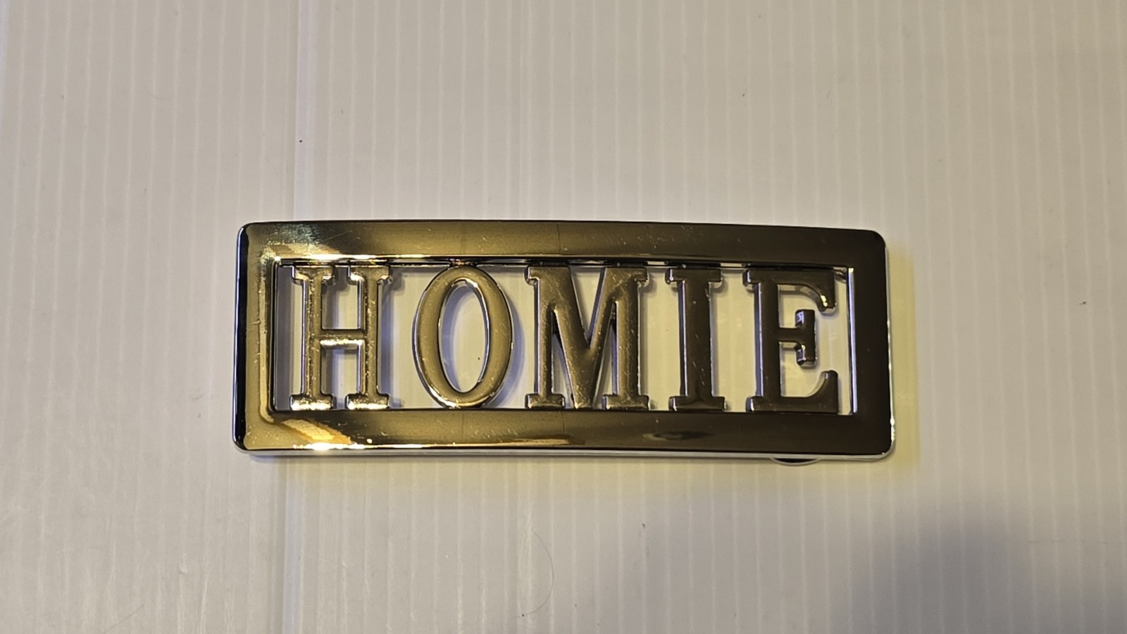 HOMIE Custom Personalized Name Belt Buckle -Put your name or word on Buckle