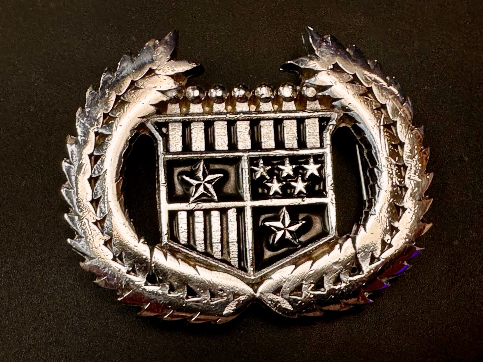 Cadillac Style Crown & Leaf Symbol Silver Tone Cutout Belt Buckle – 2002 Mobtown