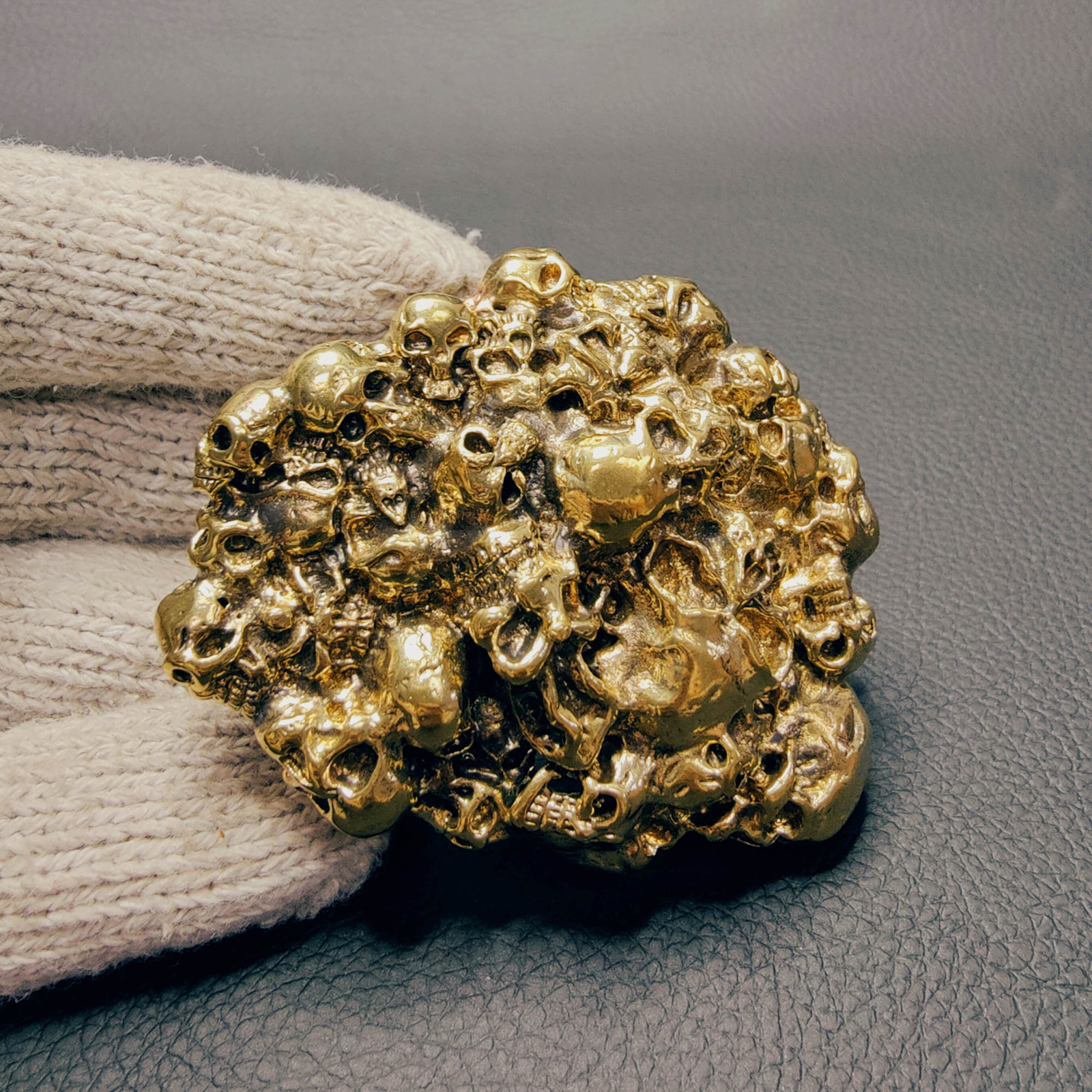 Unique Metal Brass Skull Buckle,Gothic Skull Belt Buckle,For 3.8 cm wide belts.