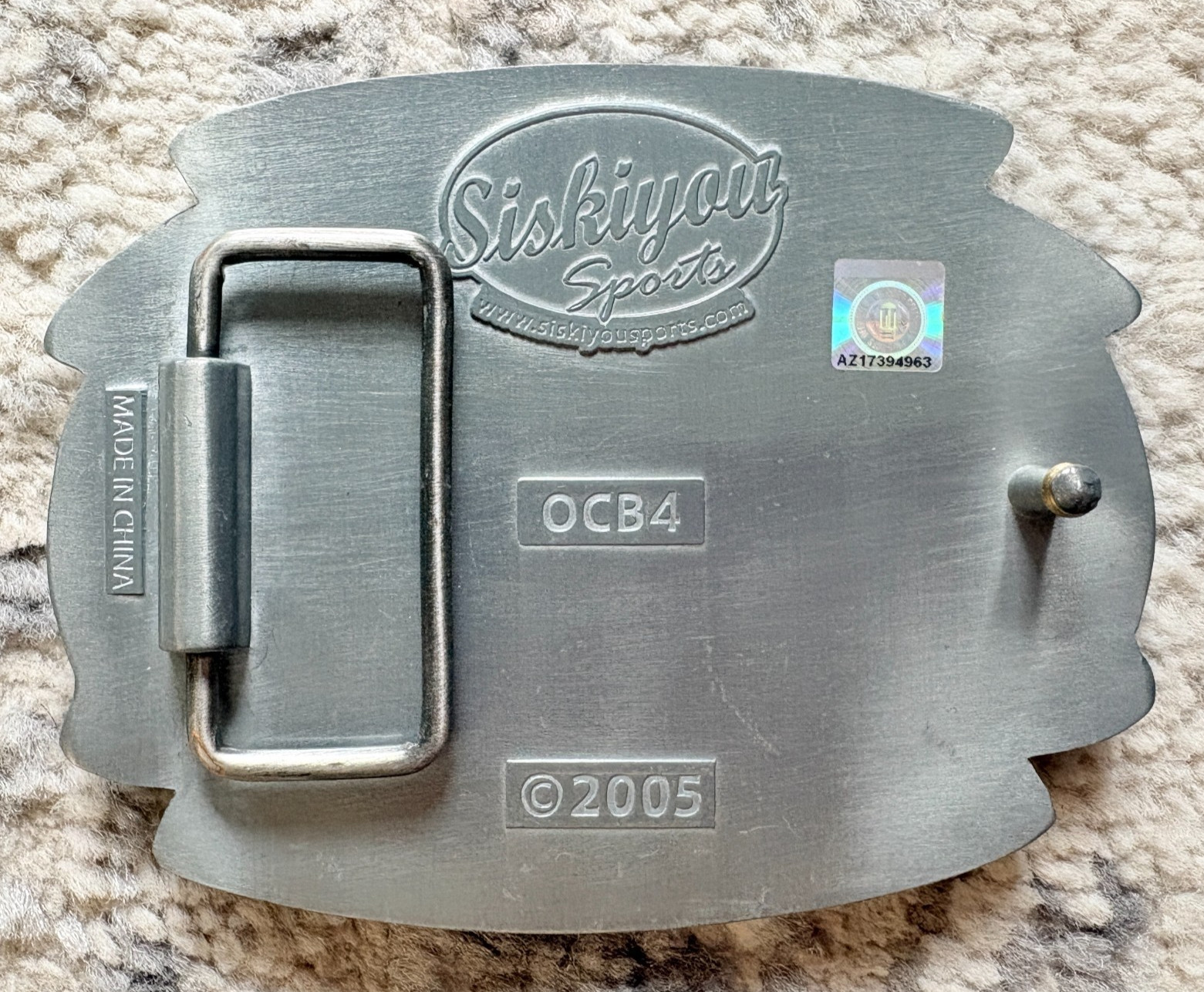 UNIVERSITY OF FLORIDA Gators Belt BUCKLE SISKIYOU SPORTS 2005