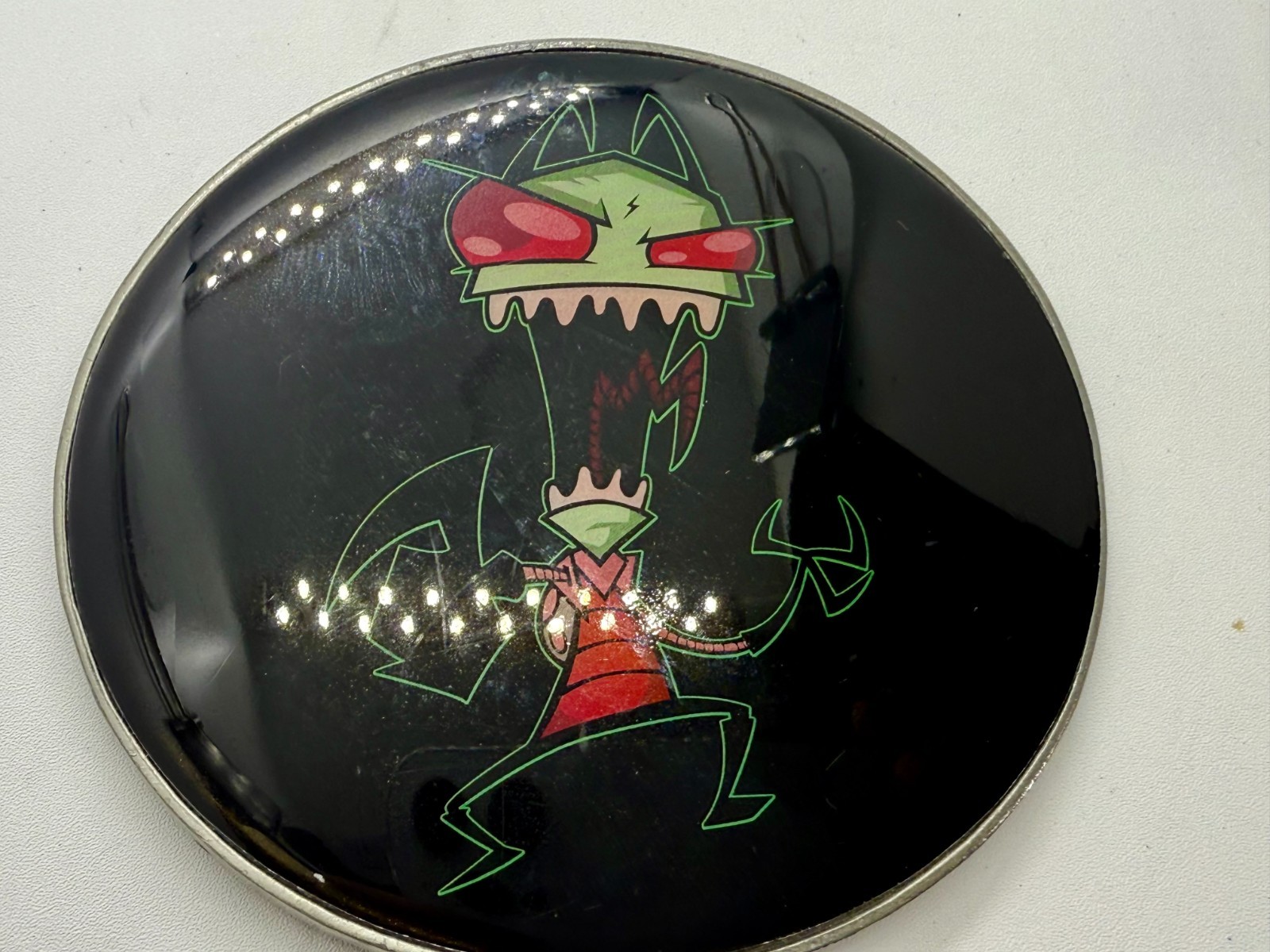 Nickelodeon Invader Zim Animated Comic Comedy Movie Series Character Belt Buckle