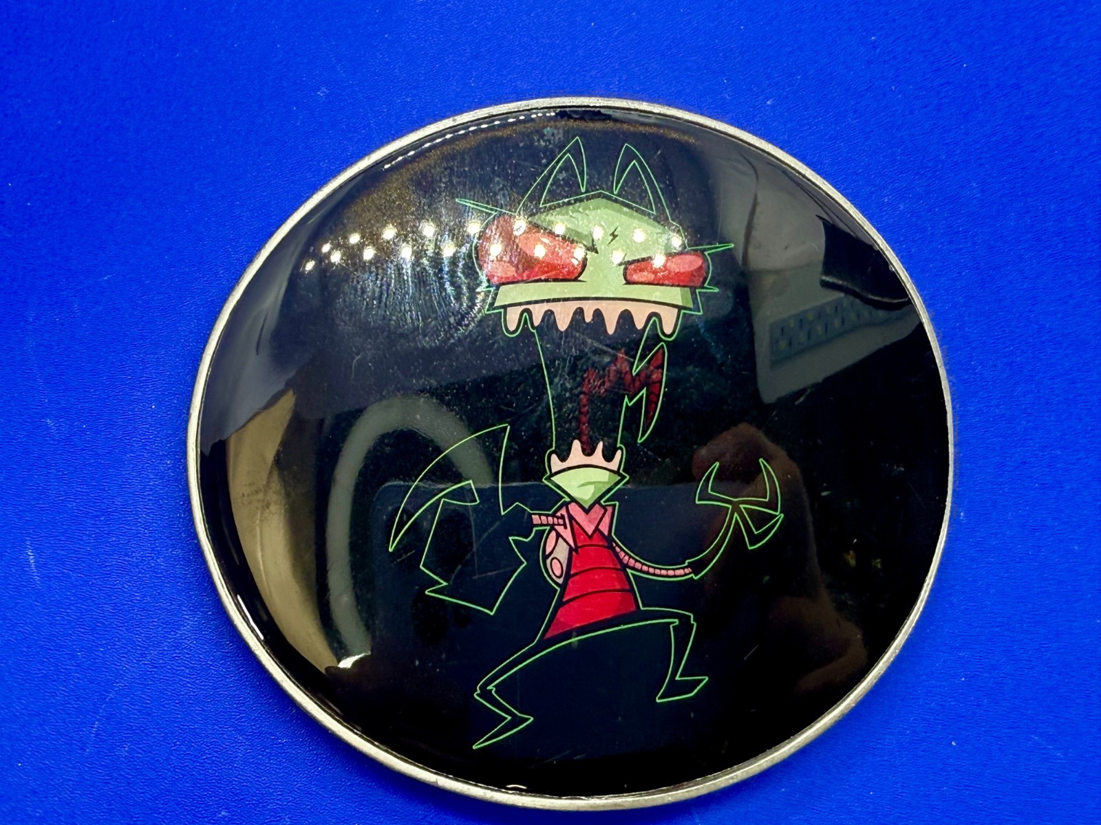 Nickelodeon Invader Zim Animated Comic Comedy Movie Series Character Belt Buckle