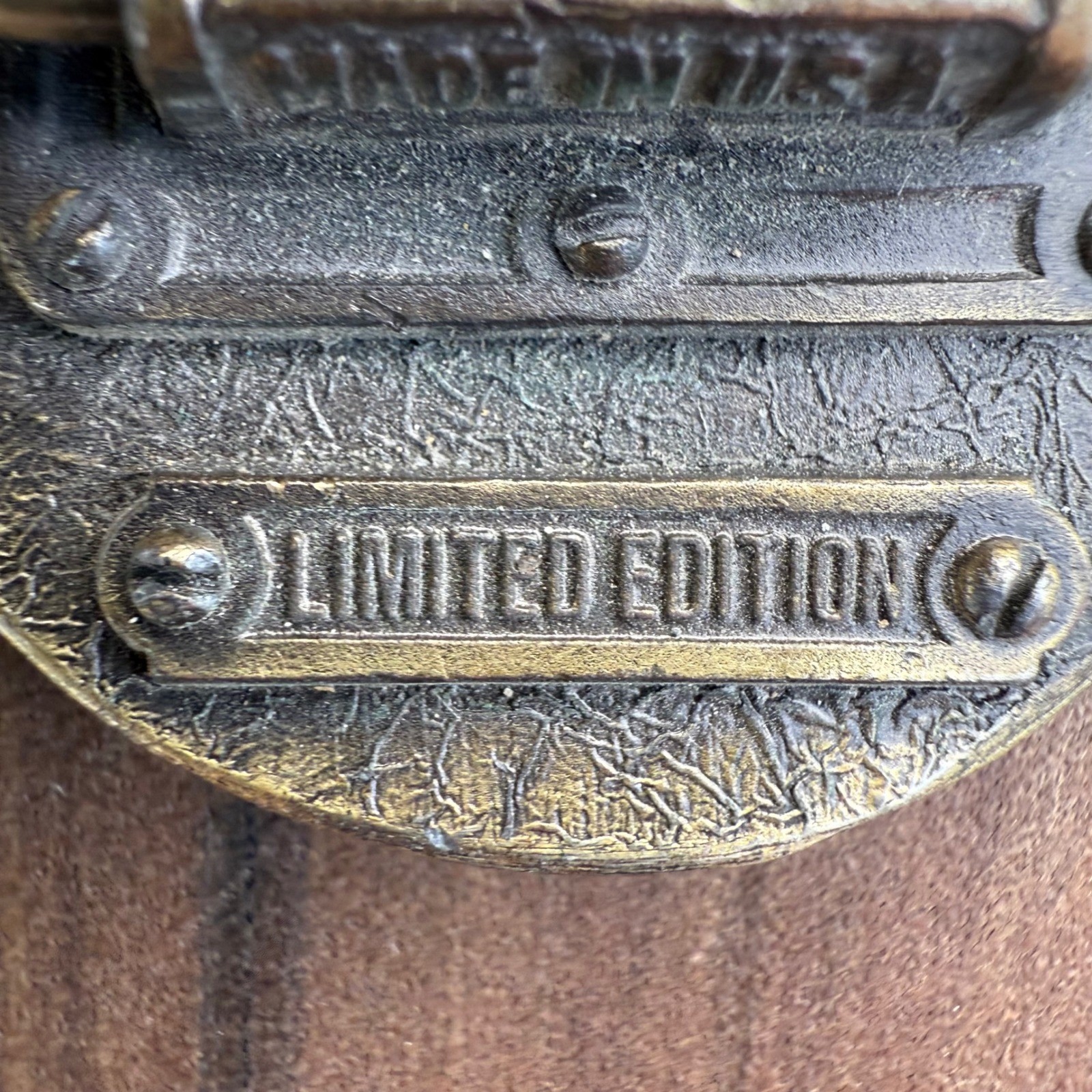 Vintage BASS Member 1986 Limited Edition Belt Buckle Mens USA