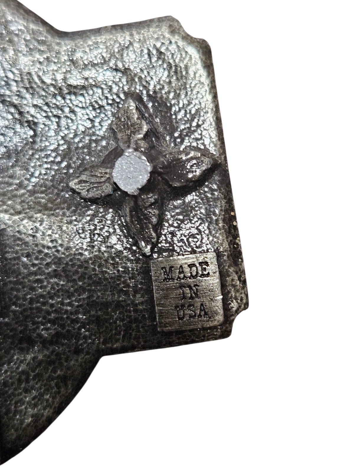 1980 MOUNT ST HELENS BELT BUCKLE – Pewter – Broken See Pictures