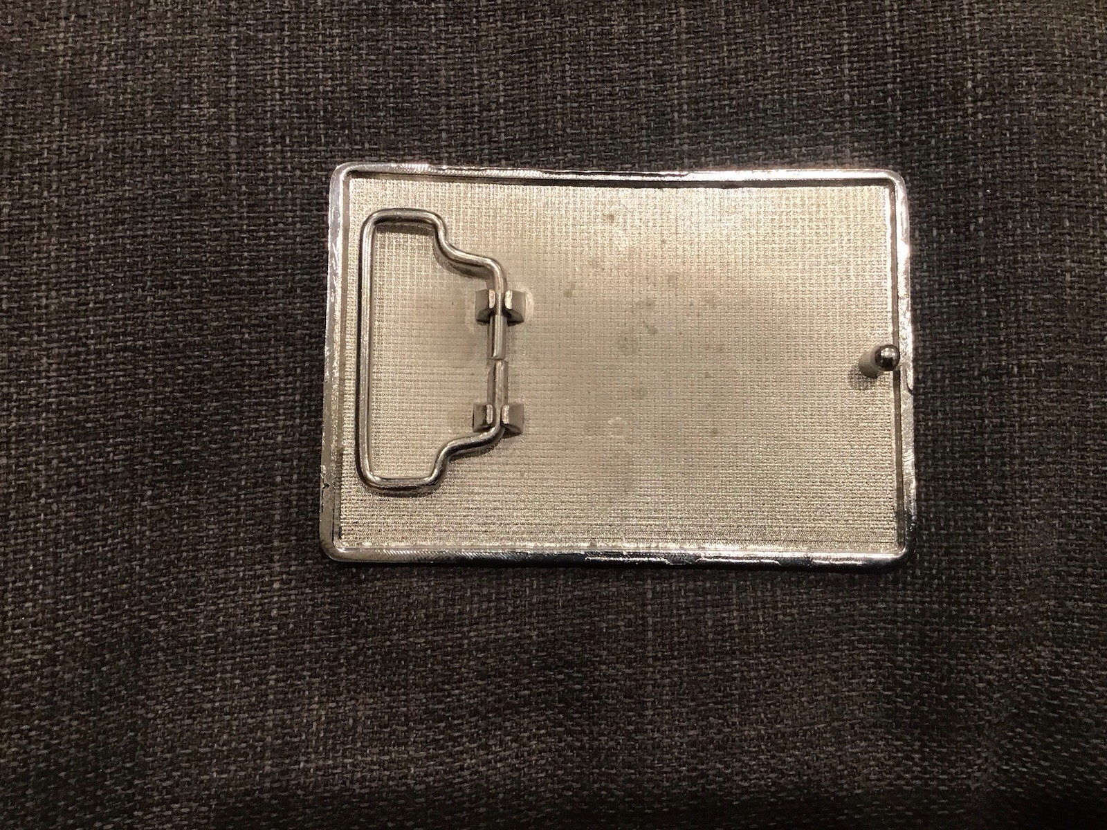 Vintage Michael Jackson Dangerous King of Pop 3.5” Belt Buckle