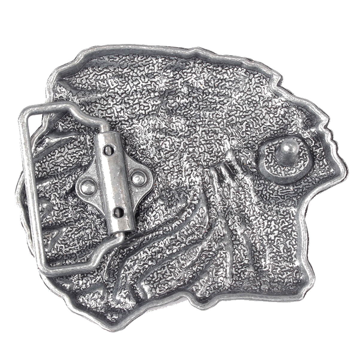 Indian Warrior Chief Belt Buckle Western Cowboy Native American (IW-06-S)