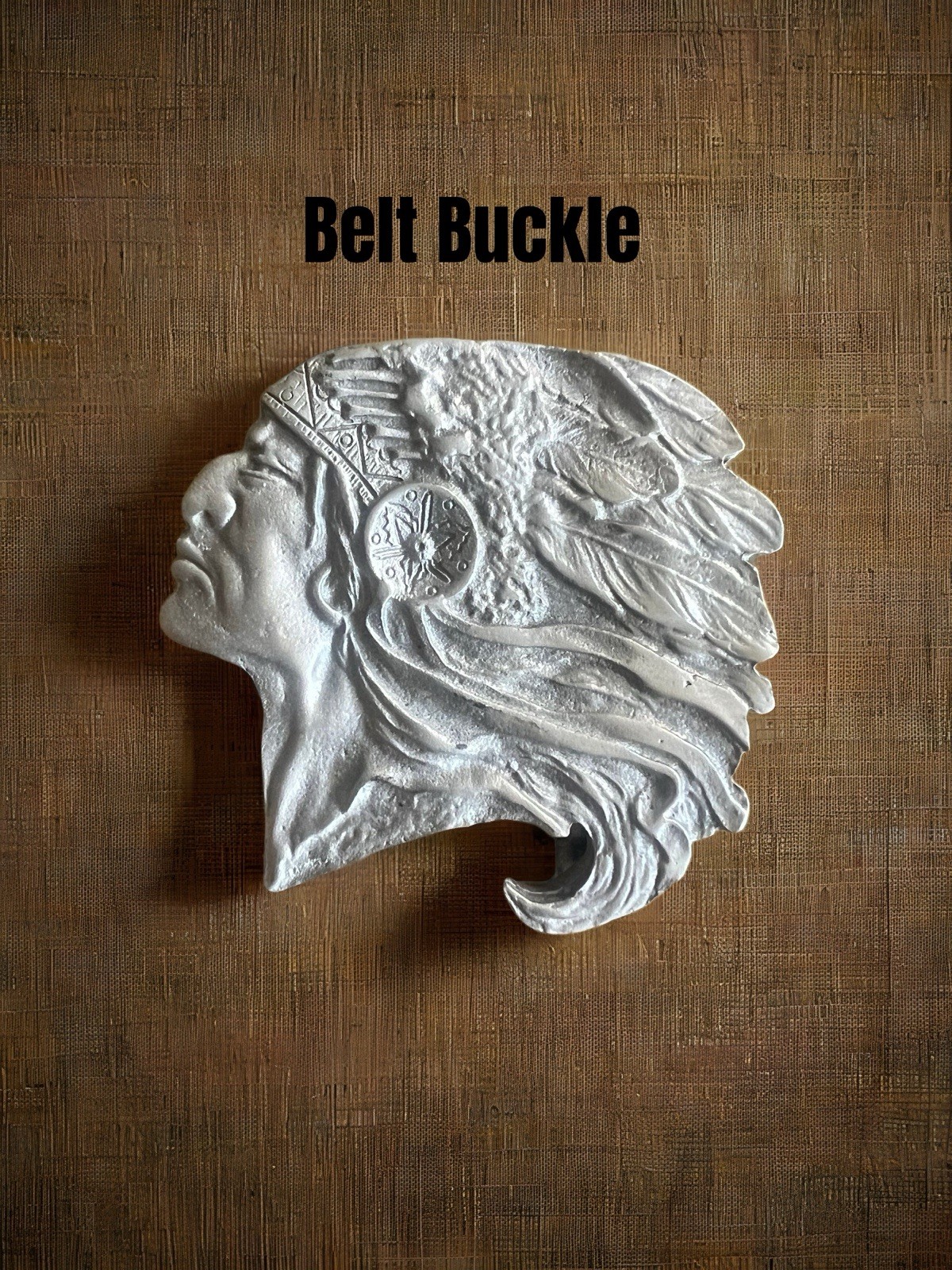 Native/Indian Belt Buckle For 1.75” Wide Belt Strap. DIY