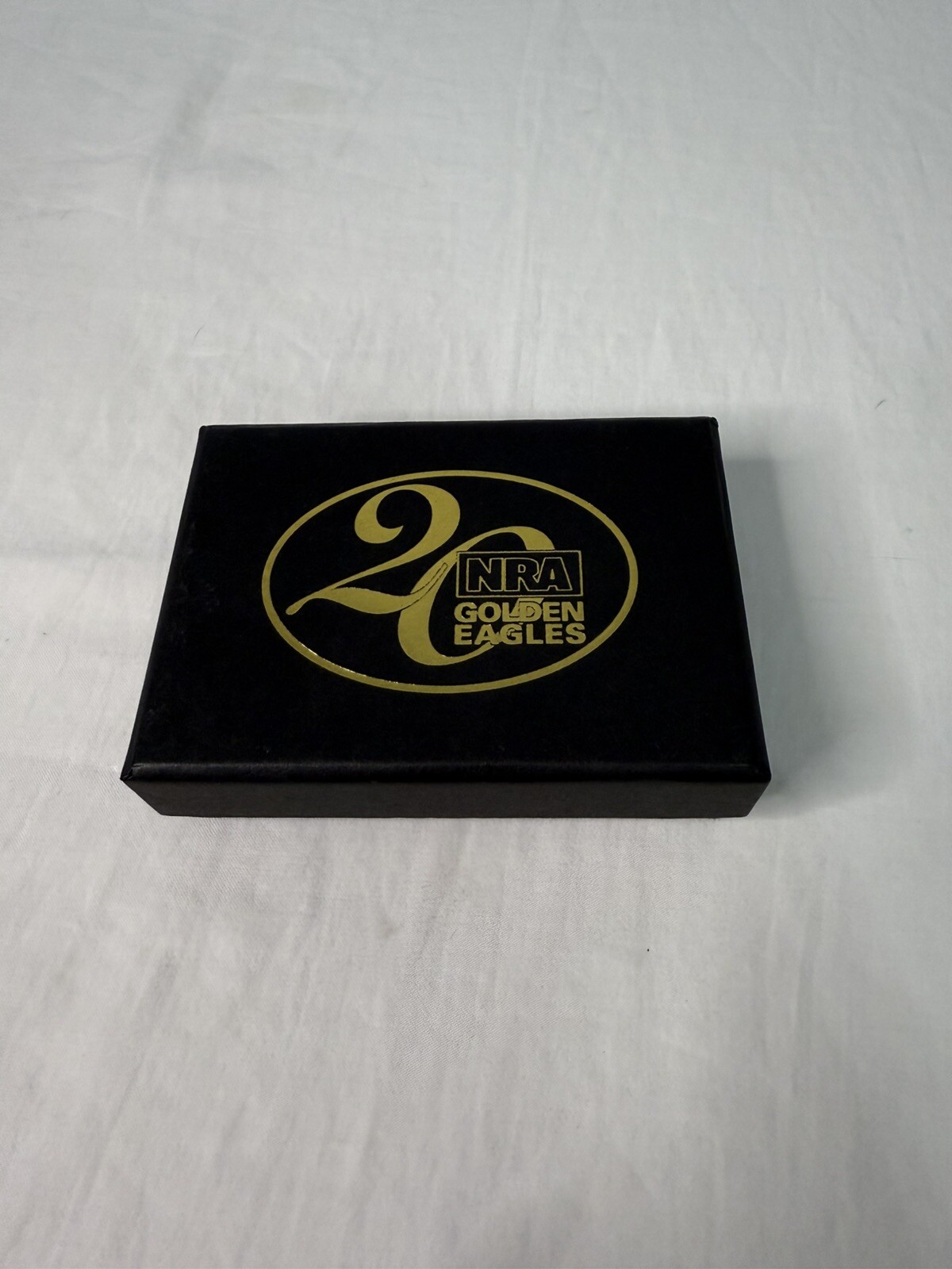 Vintage NRA Brass Golden Eagles Belt Buckle Commemorative Series NIB