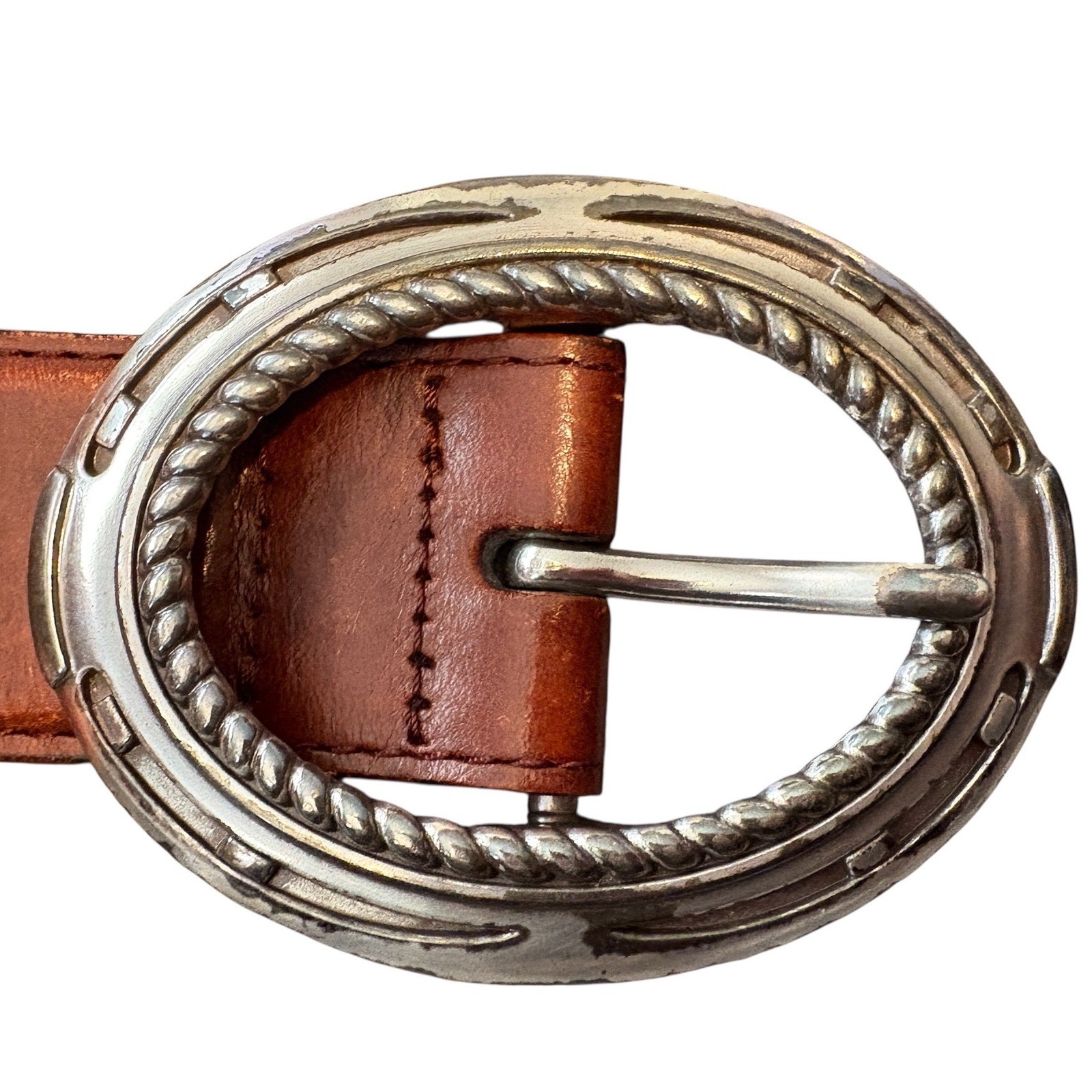 Ariat 2007 Original Masters Limited Edition Western Belt Buckle & Belt, Size 30
