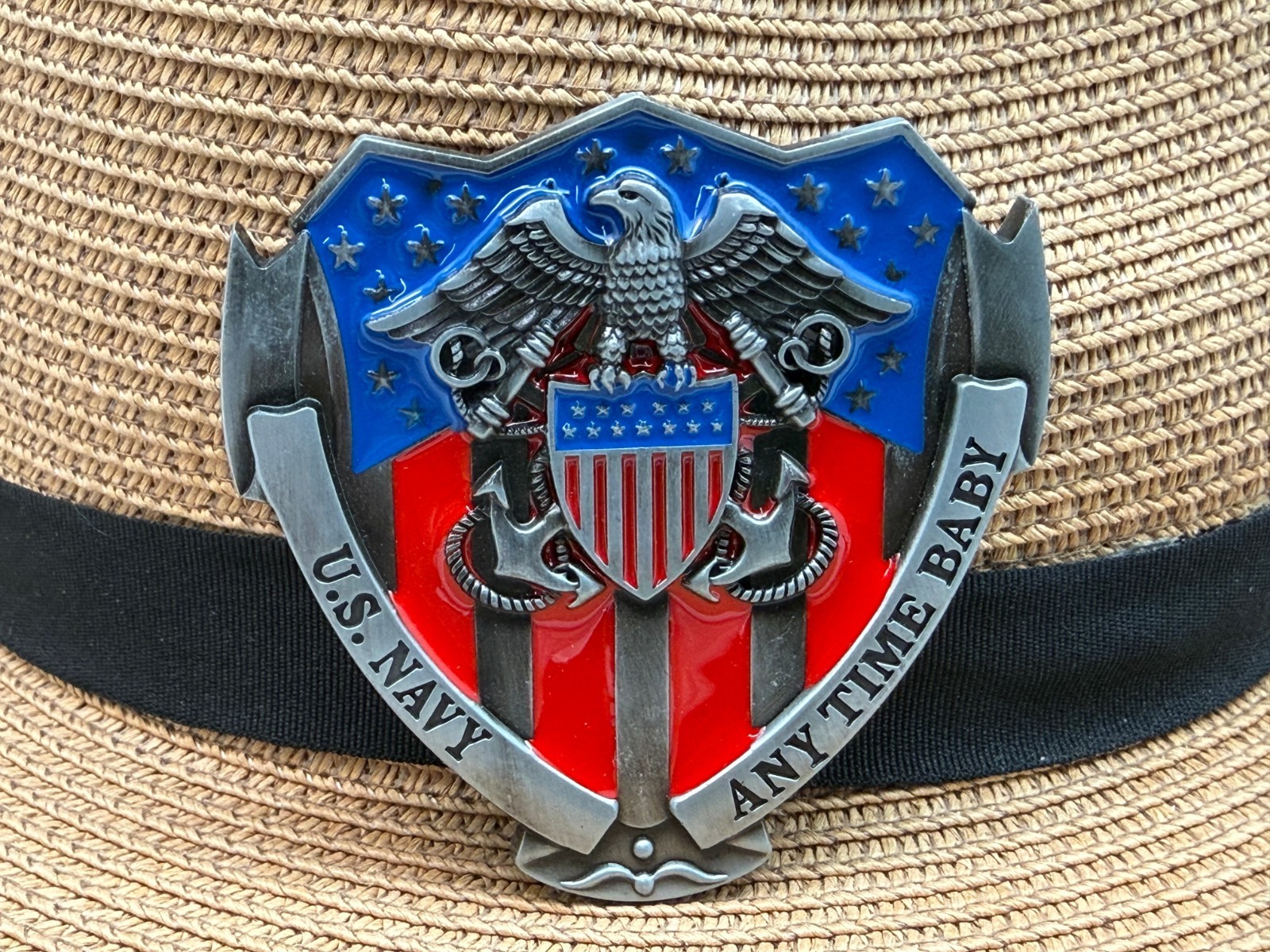 US Navy Belt Buckle – USA Flag Edition Professions Belt Buckle