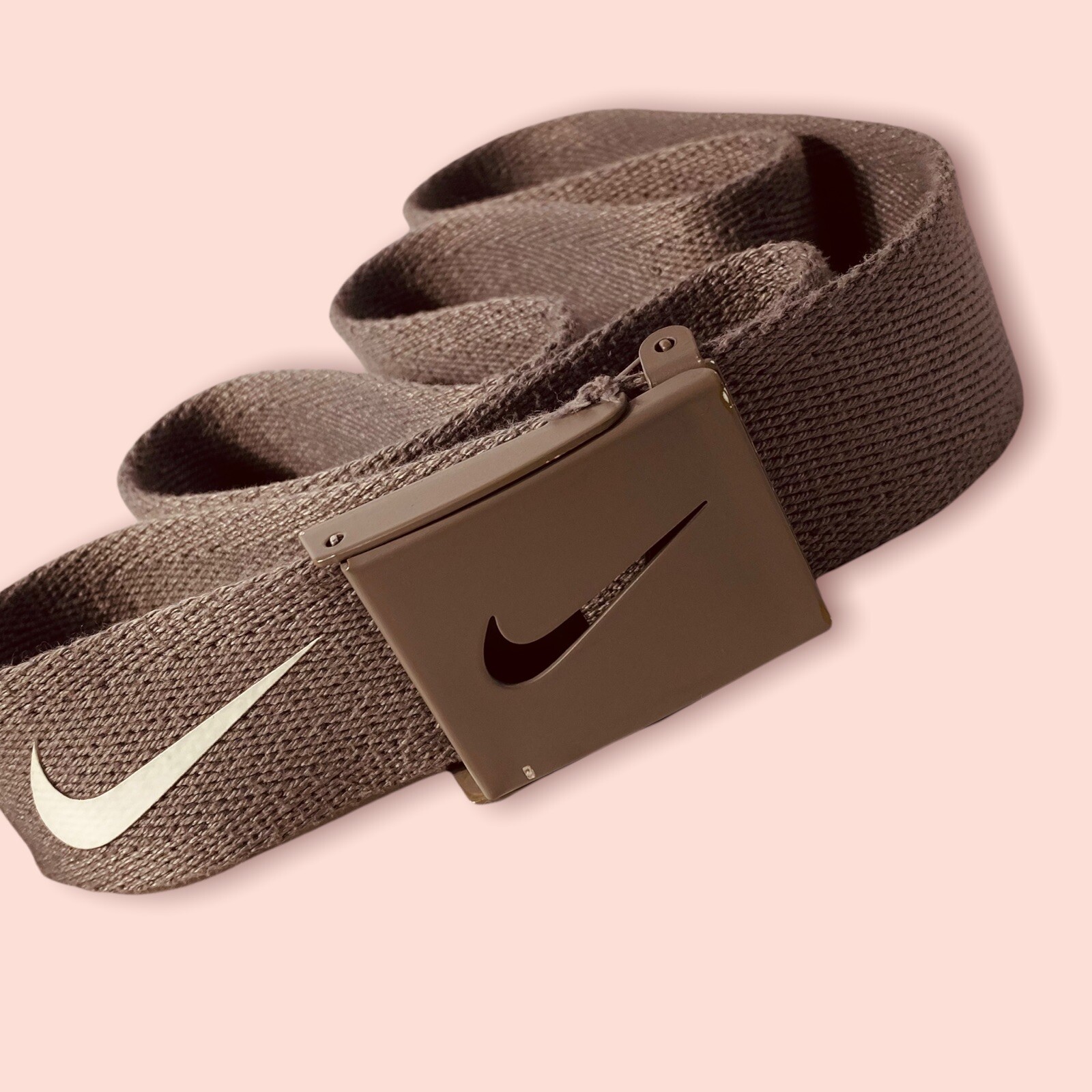 Two Nike Golf Belts Both With Two Buckles
