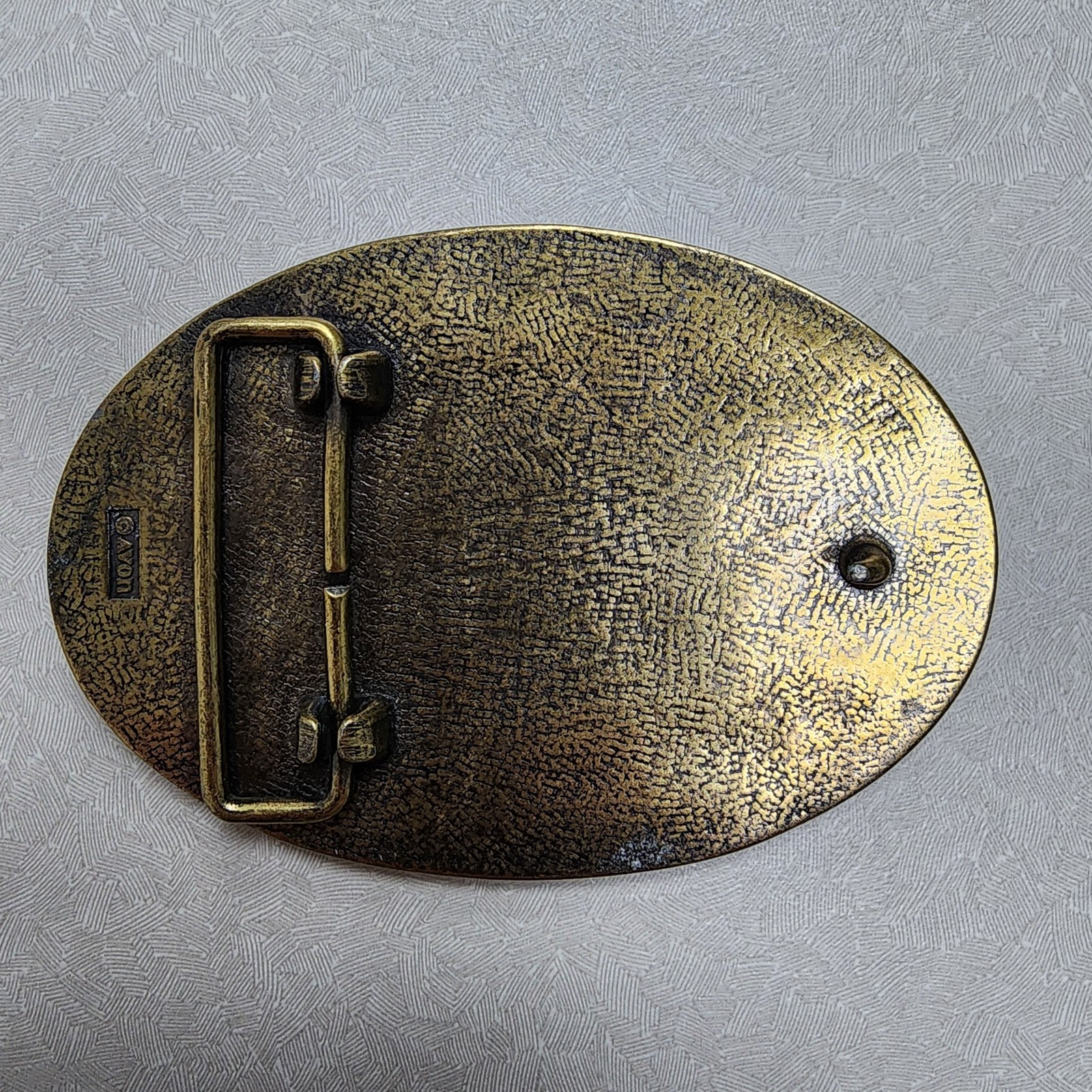 Antique Car Belt Buckle Avon Vintage Model T Brass Look Automobile Vehicle