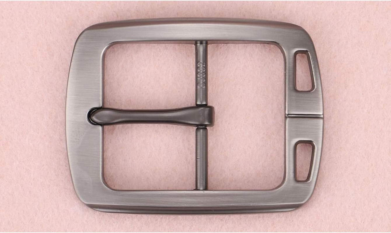 1.5 Inches (38-40 mm) Belt Buckle Single Prong Square Replacement Buckle for Men