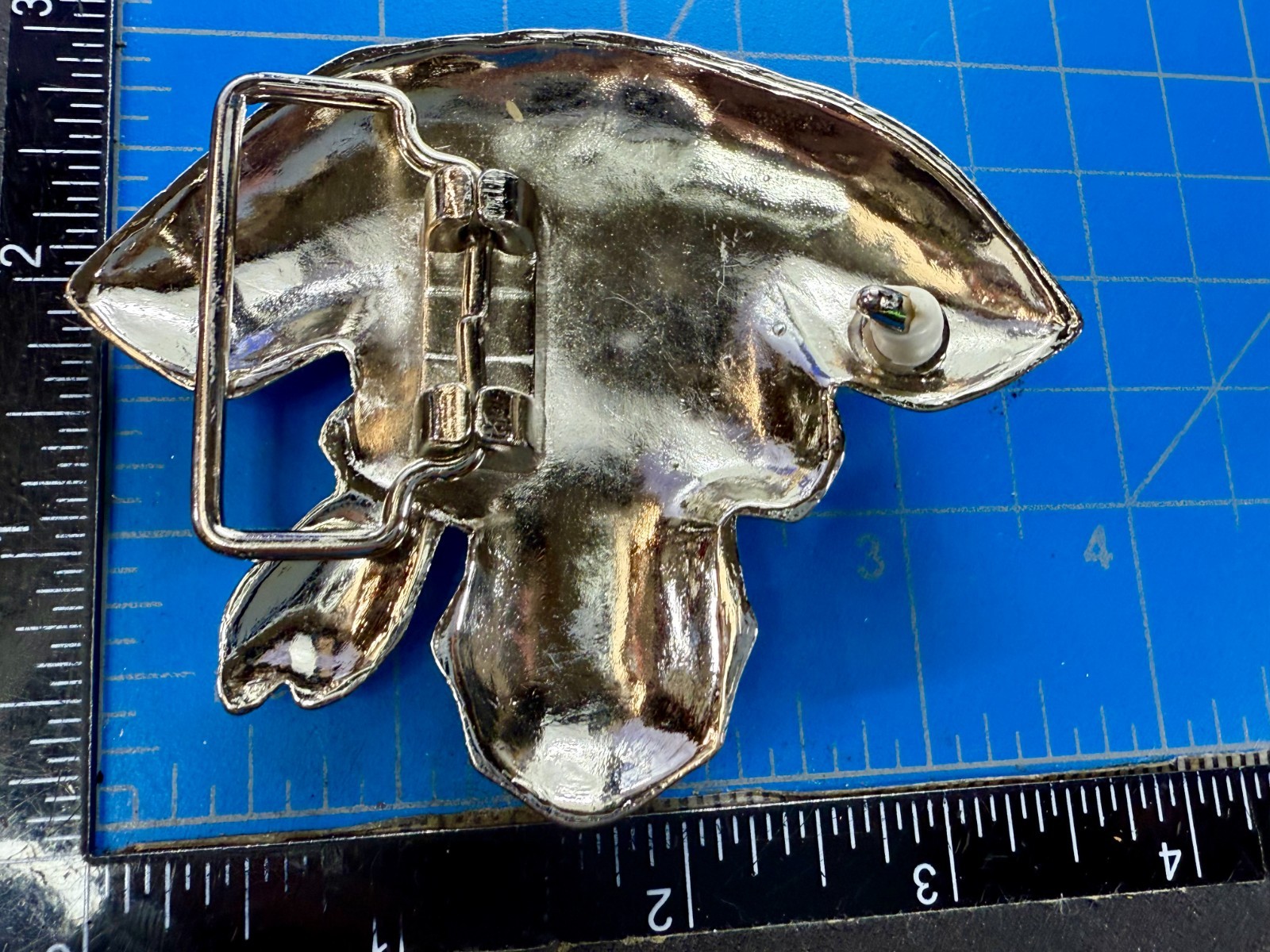 Pirate Skull Head with Hat Bandana Halloween Cosplay Raised 3D Belt Buckle