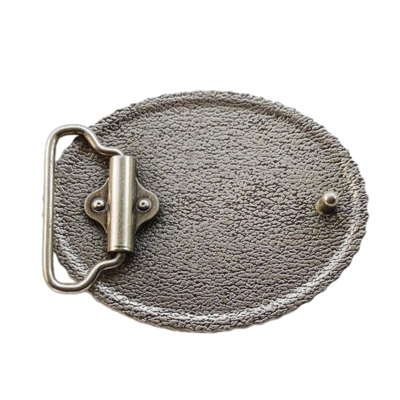 Cowboy Relief Belt Buckle Metal Belt Buckle for DIY Waist Belt Replacements