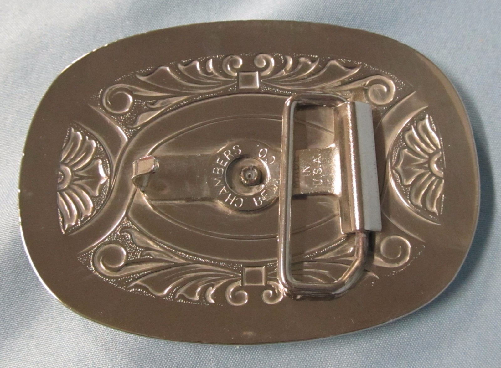 Chambers Belt Buckle, with horse head, made in USA