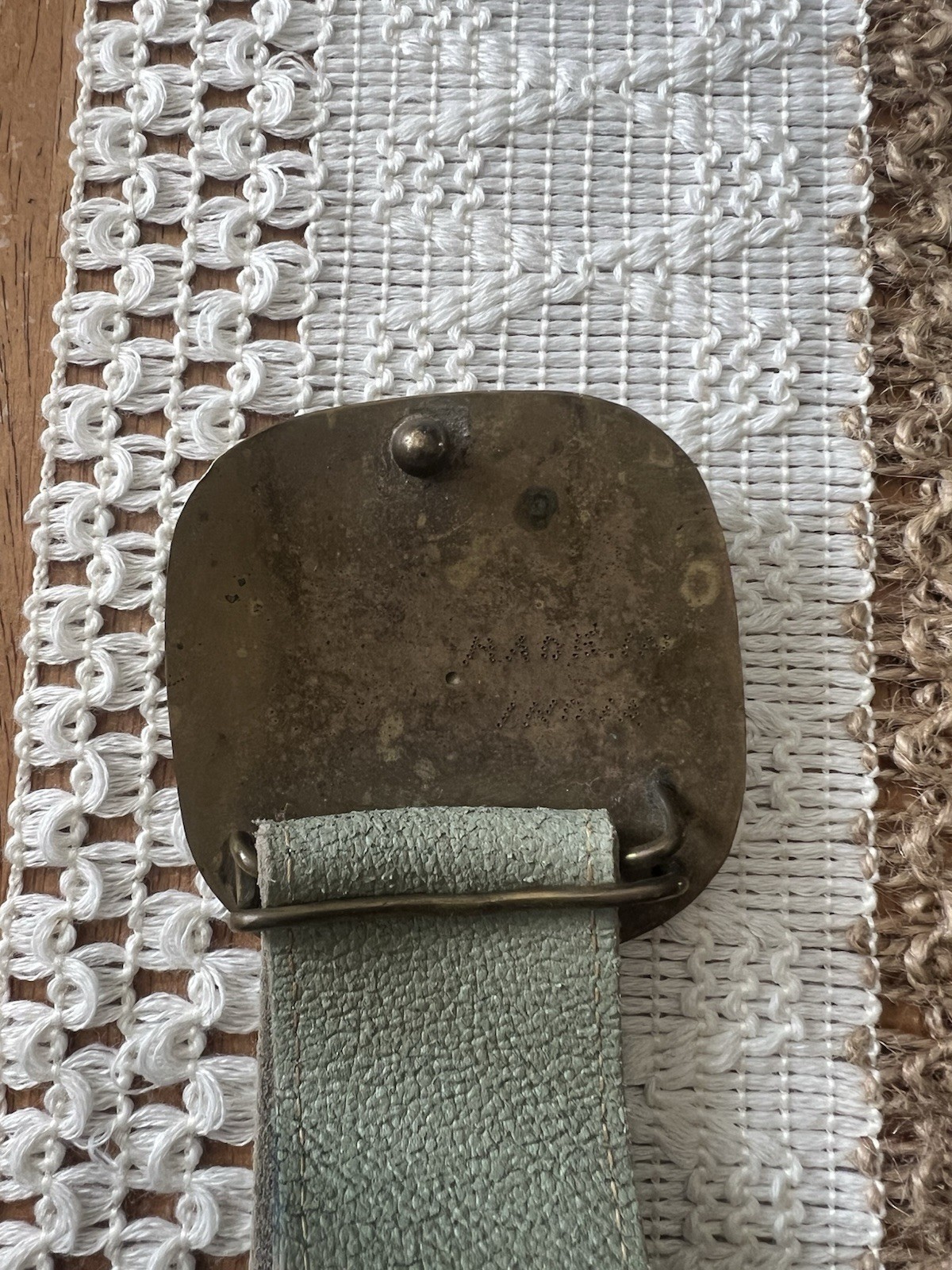 Belt And Belt Buckle