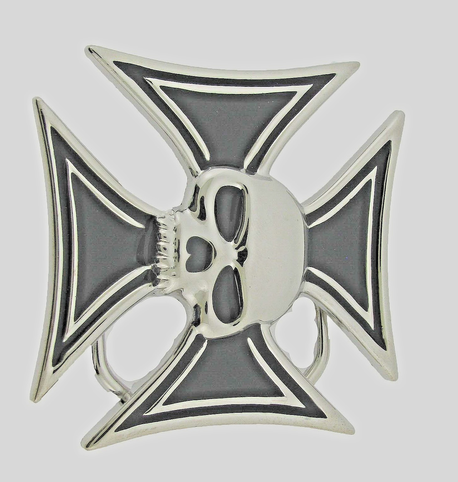 Skull Belt Buckle Chopper Skeleton Metal Halloween Costume Party Cosplay Men New