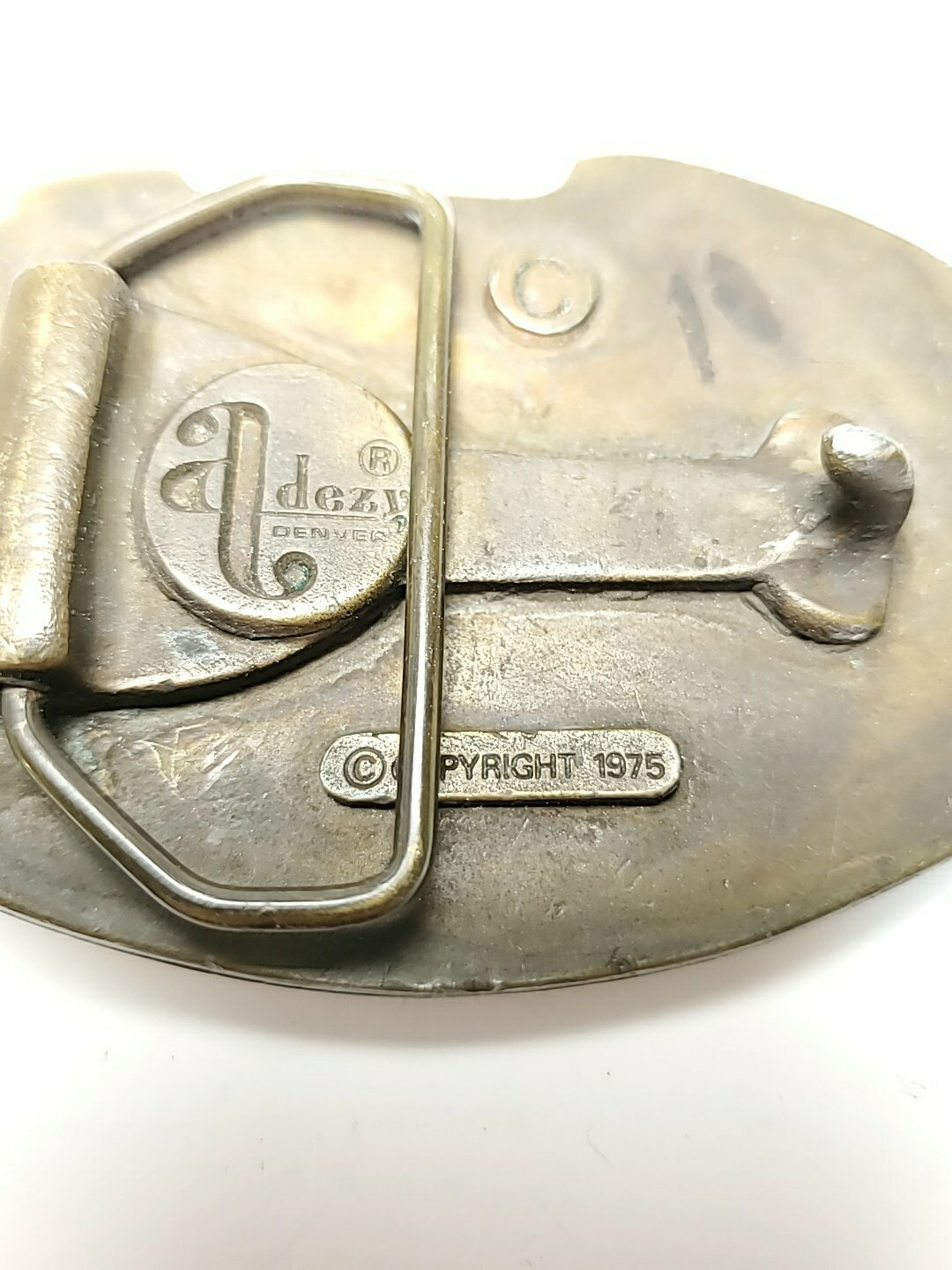 1975 Dezy Denver Rocky MountainHigh Colorado Belt Buckle