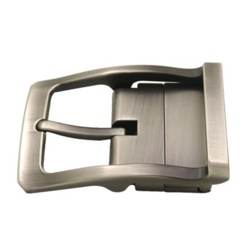 Alloy Belt Buckle Single Prong Wide Belt Accessories Rectangle Pin Belt Buckle