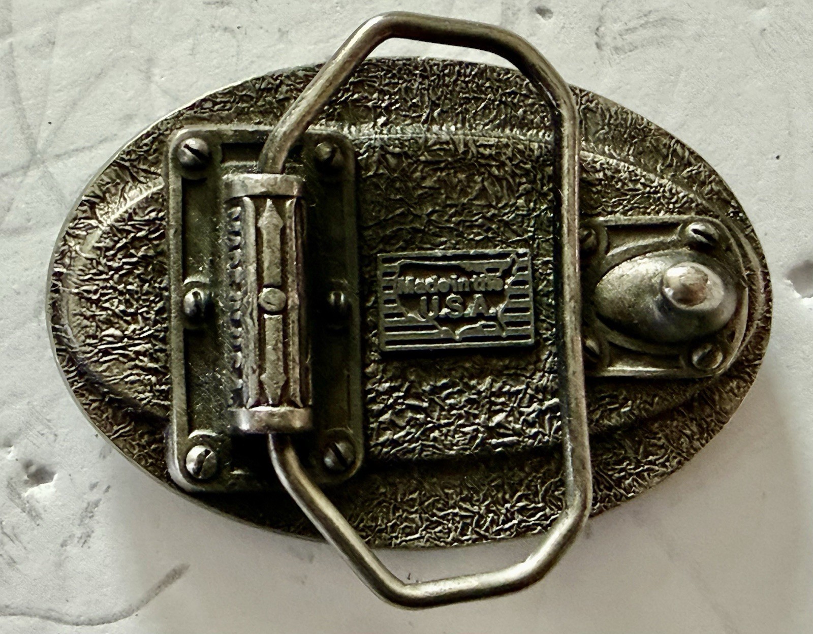 Vintage NRA Belt Buckle That Every Man Be Armed ILA made in the USA