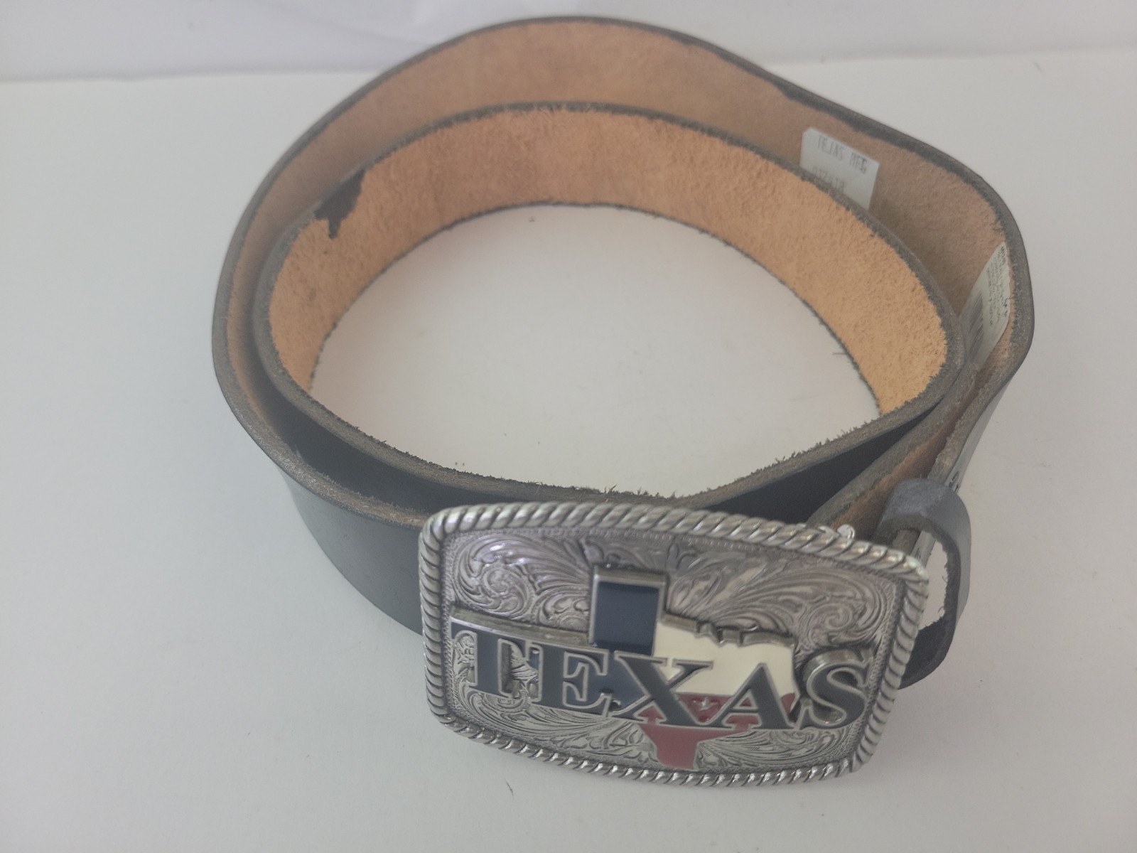 Nocona Buckles Texas Large Belt Buckle Western Leather Size Fits 54&Prime;