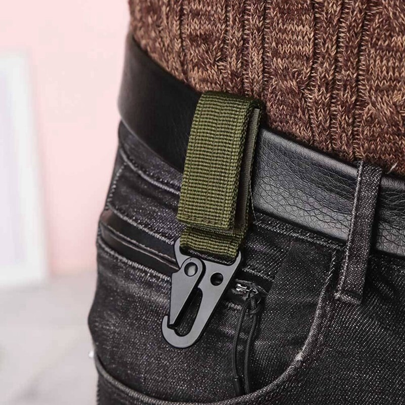Outdoor Training Military Belt Buckles Hunting Lock Equipment Carabiner