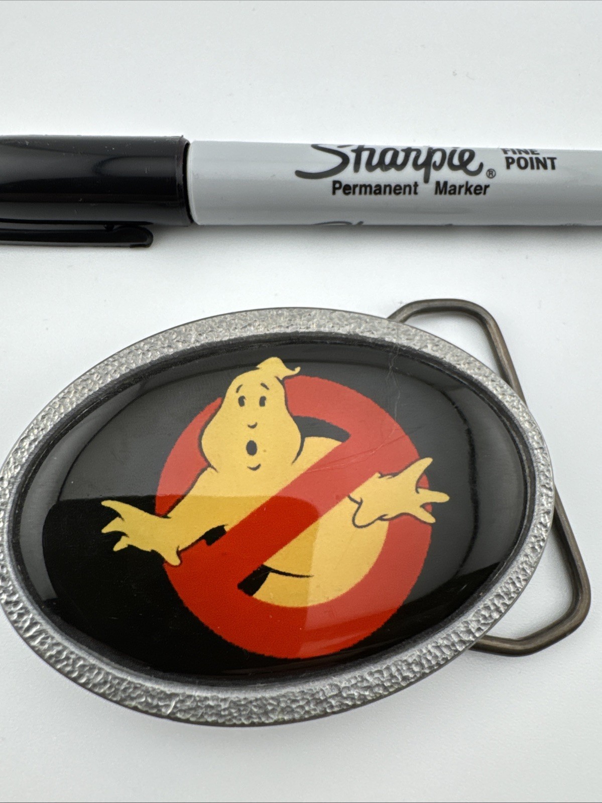 Ghostbusters 1980’s Vintage BELT BUCKLE. No Ghost Emblem. Great Condition HTF