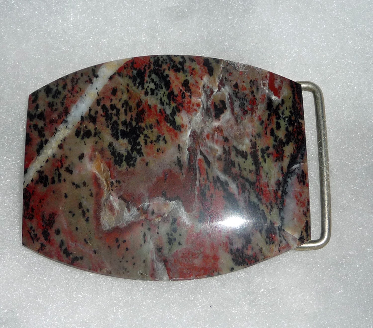 Handcrafted, Jasper, Agate Gemstone Belt Buckle polished natural stone- Pick 1