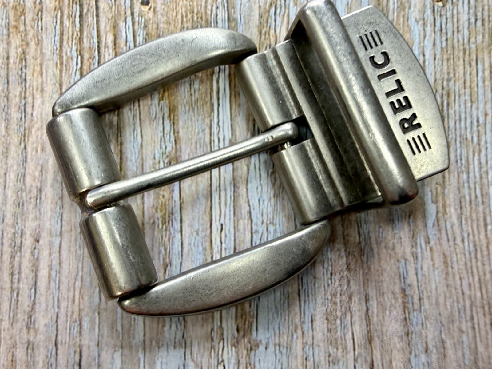 RELIC Brand Single Prong Silver Tone Replacement Formal Belt Buckle